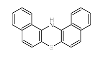 14H-Dibenzo[a,j]phenothiazine结构式
