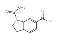 1-Acetyl-6-nitroindoline Structure