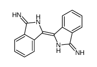 3-(3-aminoisoindol-1-ylidene)isoindol-1-amine结构式