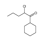 1-Pentanone, 2-chloro-1-cyclohexyl- (8CI,9CI) structure