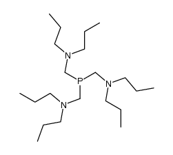 tris(dipropylaminomethyl)phosphine Structure