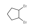 1,2-Dibromocyclopentane Structure