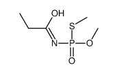 N-[methoxy(methylsulfanyl)phosphoryl]propanamide Structure