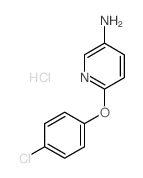 3-Pyridinamine,6-(4-chlorophenoxy)-, hydrochloride (1:1) picture