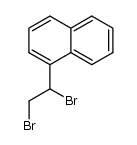 1-(1-naphthyl)-1,2-dibromoethane Structure