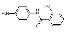 N-(4-Aminophenyl)-2-methylbenzamide结构式