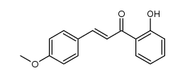 2-hydroxy-4'-methoxychalcone结构式