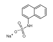 sodium N-1-naphthyl sulfamate结构式