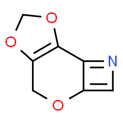 4H-1,3-Dioxolo[4,5]pyrano[3,2-b]azete (9CI) Structure