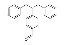 4-(dibenzylamino)benzaldehyde Structure
