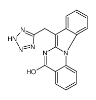 7-(1H-Tetrazol-5-ylmethyl)indolo[1,2-a]quinazolin-5(6H)-one Structure