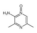 2-amino-3,5-dimethylpyrazine 1-oxide结构式