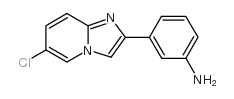 3-(6-chloroimidazo[1,2-a]pyridin-2-yl)aniline picture