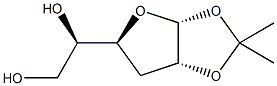 (R)-1-((3aR,5S,6aR)-2,2-二甲基四氢呋喃[2,3-d][1,3]二氧六环-5-基)乙烷-1,2-二醇图片