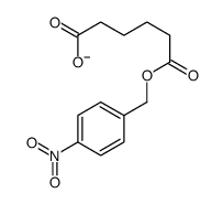 6-[(4-nitrophenyl)methoxy]-6-oxohexanoate Structure