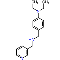 DIETHYL-(4-([(PYRIDIN-3-YLMETHYL)-AMINO]-METHYL)-PHENYL)-AMINE结构式