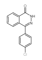 4-(4-CHLOROPHENYL)-1-(2H)-PHTHALAZINONE& Structure