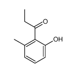 1-(2-hydroxy-6-methylphenyl)propan-1-one Structure
