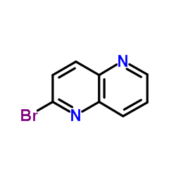 2-溴-1,5-萘啶结构式