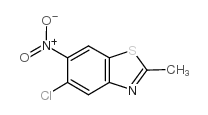 5-CHLORO-2-METHYL-6-NITRO-BENZOTHIAZOLE structure