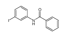 benzoic acid-(3-iodo-anilide)结构式