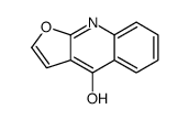 9H-furo[2,3-b]quinolin-4-one结构式