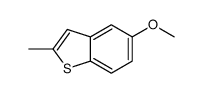 5-METHOXY-2-METHYLBENZO[B]THIOPHENE结构式