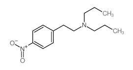 Benzeneethanamine, 4-nitro-N,N-dipropyl- Structure