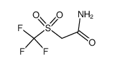 trifluoromethylsulfonylacetamide Structure