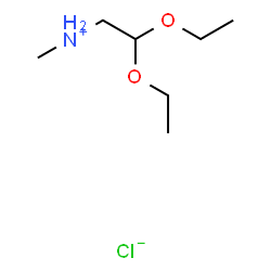 2,2-diethoxyethyl(methyl)ammonium chloride结构式