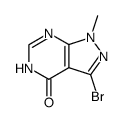 3-Bromo-1-methyl-1H,4H,5H-pyrazolo[3,4-d]pyrimidine-4-one Structure