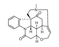 19-Methyl-16,19-secostrychinidine-10,16-dione结构式