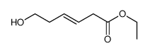 ethyl 6-hydroxyhex-3-enoate结构式