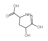 D-Glutamic acid,4-hydroxy- structure