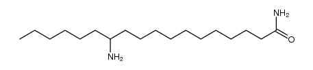 12-amino-octadecanoic acid amide Structure