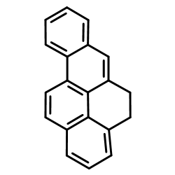 4,5-Dihydrobenzo[pqr]tetraphene Structure