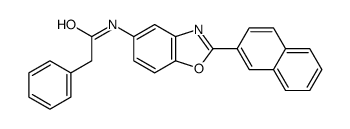 N-(2-naphthalen-2-yl-1,3-benzoxazol-5-yl)-2-phenylacetamide Structure