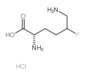 dl-5-fluorolysine hydrochloride结构式