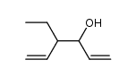 4-ethyl-hexa-1,5-dien-3-ol Structure