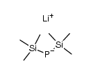 Lithiumbis(trimethylsilyl)phosphanid结构式