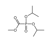 methyl di(propan-2-yloxy)phosphorylformate Structure