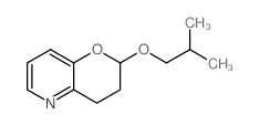 4-(2-methylpropoxy)-5-oxa-10-azabicyclo[4.4.0]deca-7,9,11-triene结构式