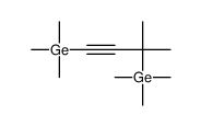 3,3-Dimethyl-1,3-bis(trimethylgermyl)-1-propyne Structure