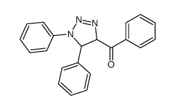 (1,5-diphenyl-4,5-dihydrotriazol-4-yl)-phenylmethanone Structure