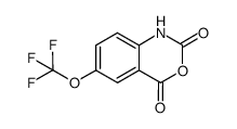 6-(trifluoromethoxy)isatoic anhydride Structure