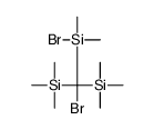 bromo-[bromo-bis(trimethylsilyl)methyl]-dimethylsilane结构式