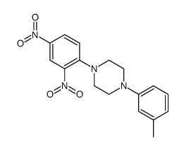 1-(2,4-dinitrophenyl)-4-(3-methylphenyl)piperazine Structure