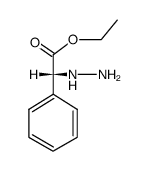 (S)-hydrazino-phenyl-acetic acid ethyl ester结构式