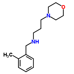 (2-METHYL-BENZYL)-(3-MORPHOLIN-4-YL-PROPYL)-AMINE structure