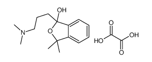 1-[3-(dimethylamino)propyl]-3,3-dimethyl-2-benzofuran-1-ol,oxalic acid结构式